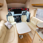 Lounge area in the Sunliner Holiday G58 motorhome