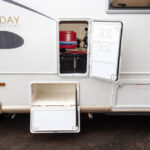 Batteries and storage on the Sunliner Holiday G58 motorhome
