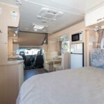 Internal view to the front of the Sunliner Twist Motorhome