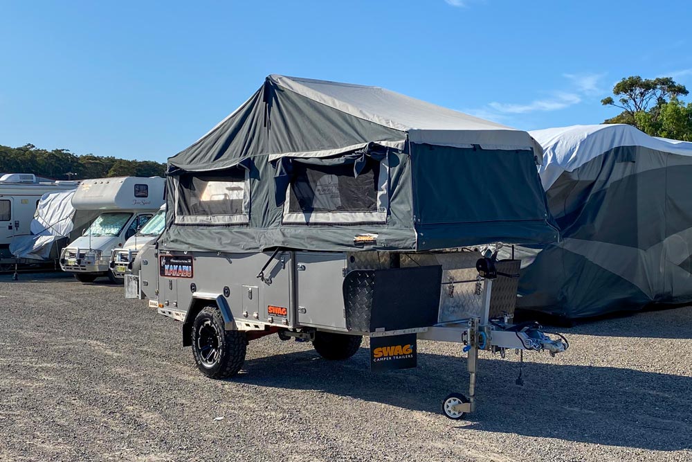 Swag V2 Kakadu Front Fold | Used camper trailers for sale NSW.