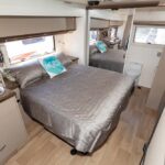 Island bed in the Paradise Inspiration Black Edition motorhome