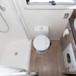 rear ensuite in the Paradise Inspiration Black Edition motorhome