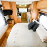 internal view to the front of the Jayco Sterling 21.65-4 Caravan