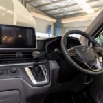 The LDV deliver 9 driver controls of the Sunliner Olantas O451 Motorhome