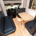 Cosy living area in the Sunliner Olantas O451 Motorhome