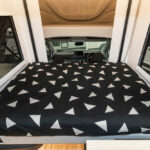 Master bed in the Sunliner Olantas O451 Motorhome