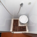 Combo shower and toilet in the Southern Spirit 4x4 Campervan