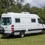 External rear view of the Southern Spirit 4x4 Campervan