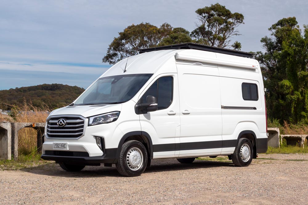 external view of The Bronte 2 Berth Campervan