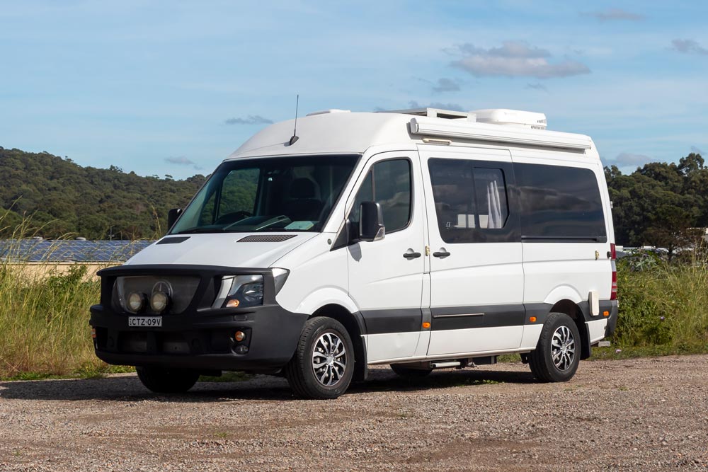 external view of the Safari 2 Berth Campervan