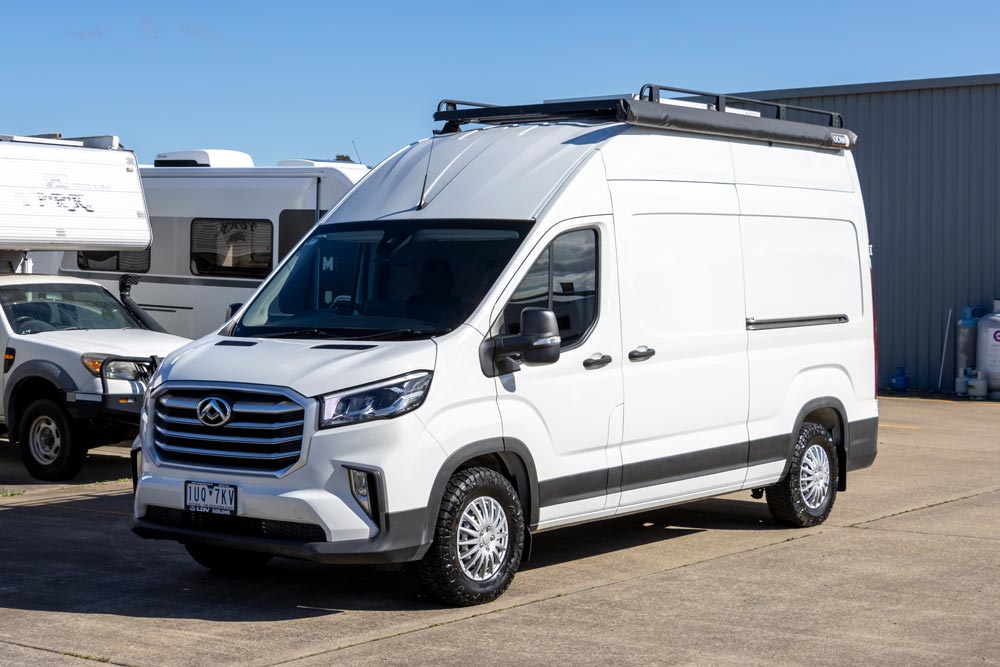The Vanlife Conversions Campervan is built in an LDV Deliver 9 van