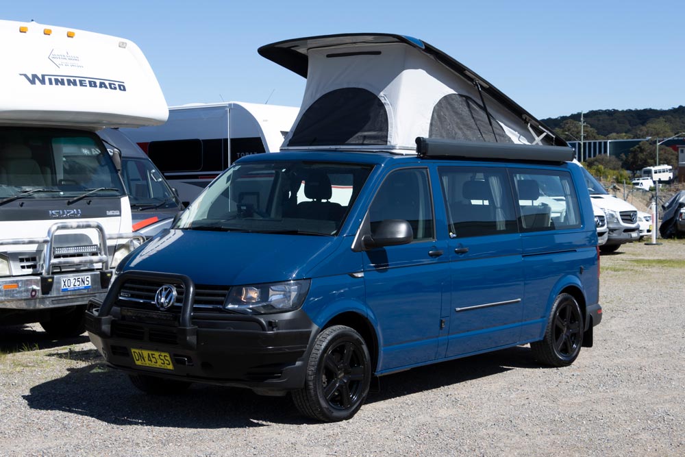 External view of the Trakka Trakkadu Campervan
