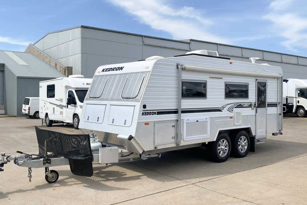 External view of the Kedron All Terrain Caravan