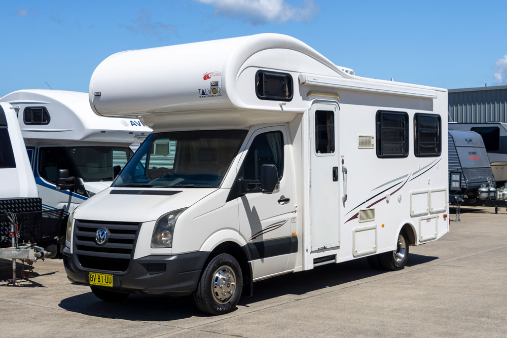 External view of the Talvor Macleay Motorhome